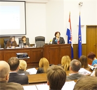 Projekt predstavljen u hrvatskom Saboru - 10.2.2014