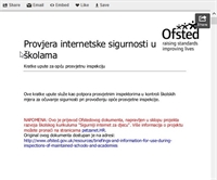 Provjera internetske sigurnosti u školama